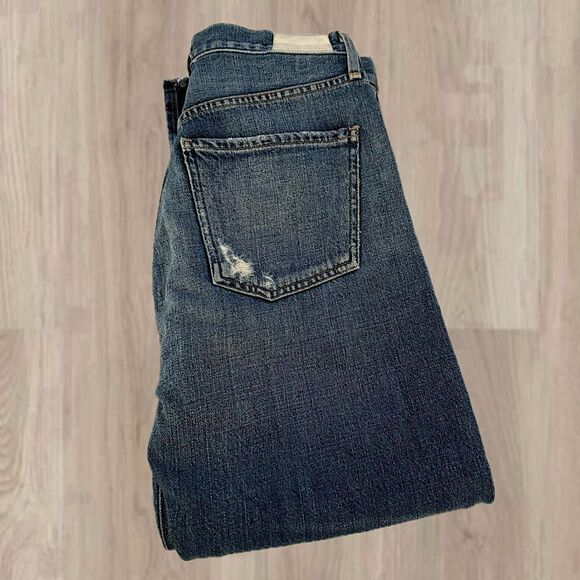 Vintage Citizens of Humanity Cora Crop with Relaxed Undone Hem - Picture 1 of 13